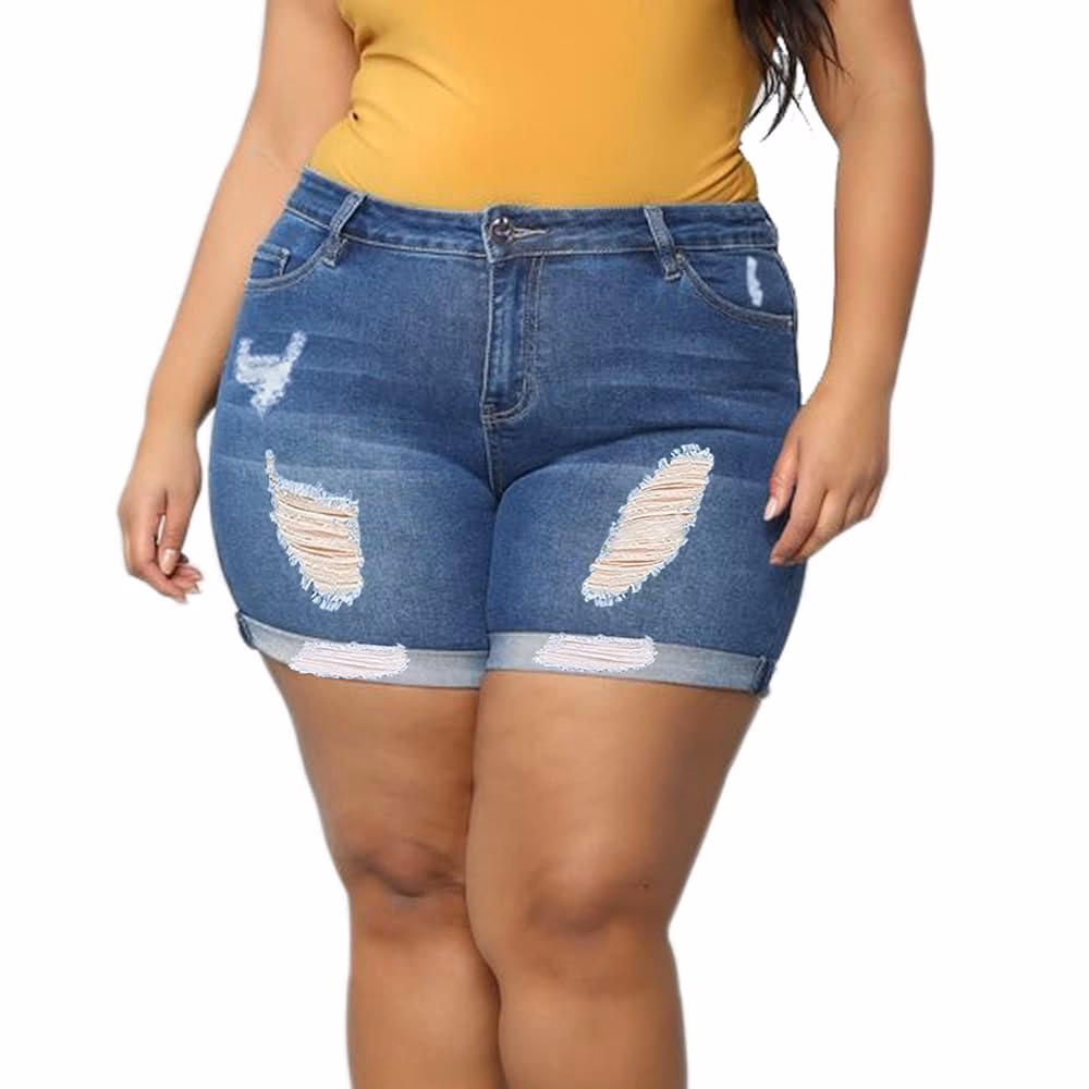 What are the best shorts for curvy women?