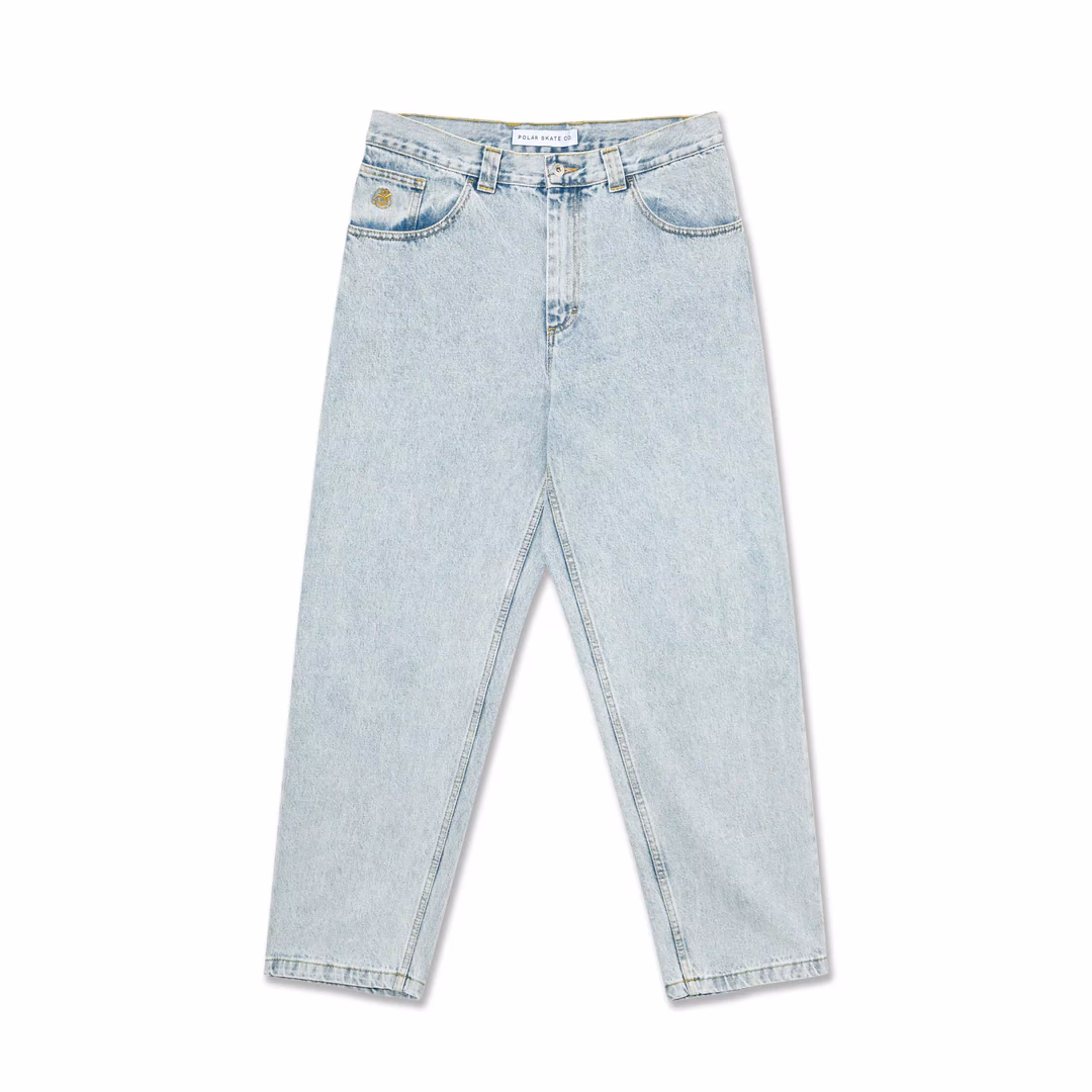 What are polar 93 jeans made of?