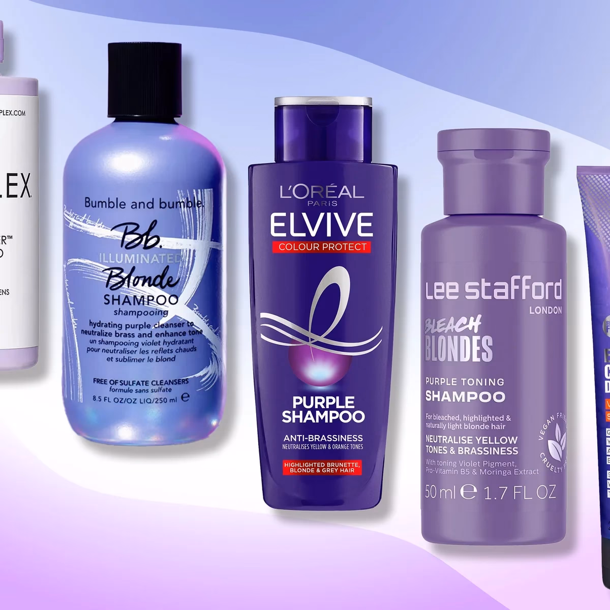 Are purple shampoos good for blonde and gray hair?