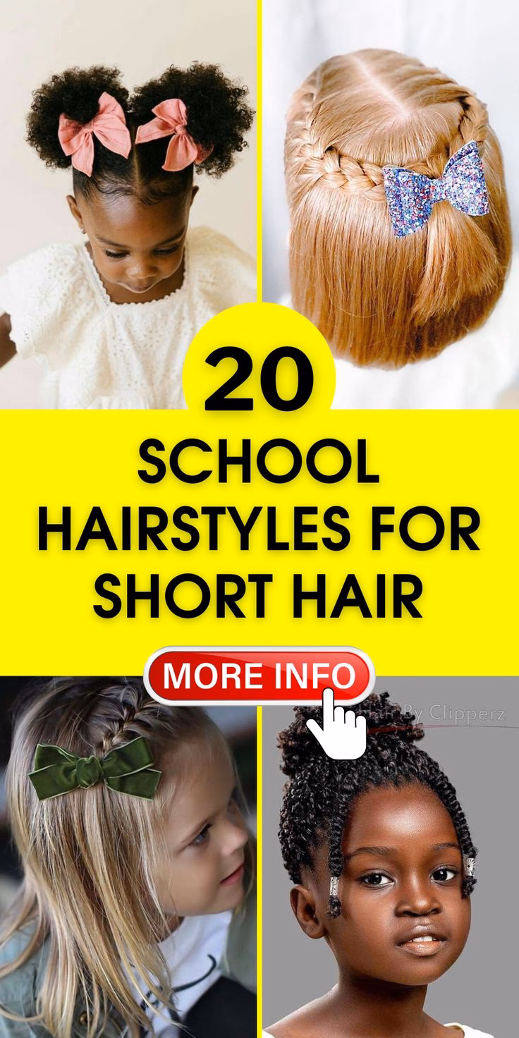 How do you style a short hairstyle?