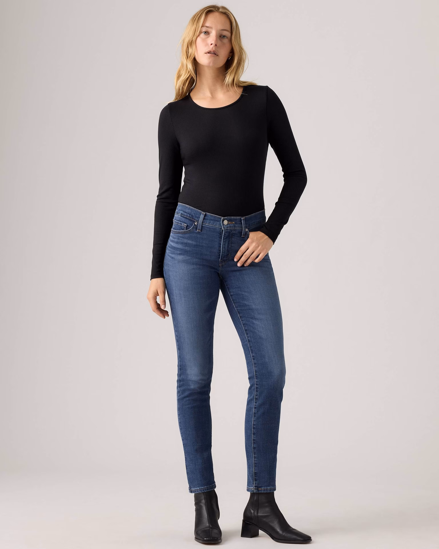How long have women been wearing raw denim?