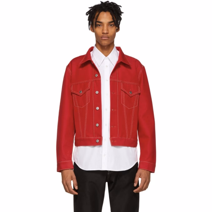 What is a denim trucker jacket?