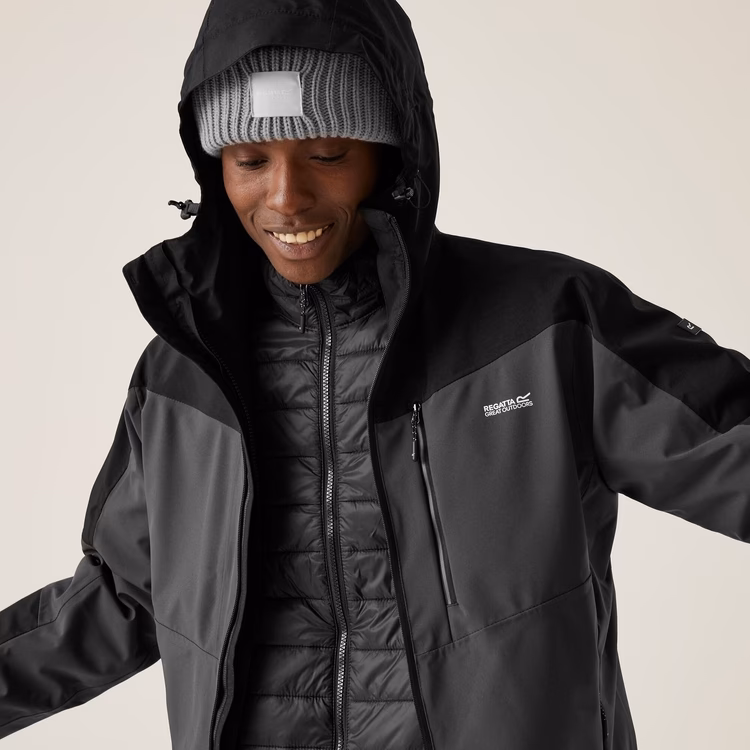 Are men's 3 in 1 jackets waterproof?