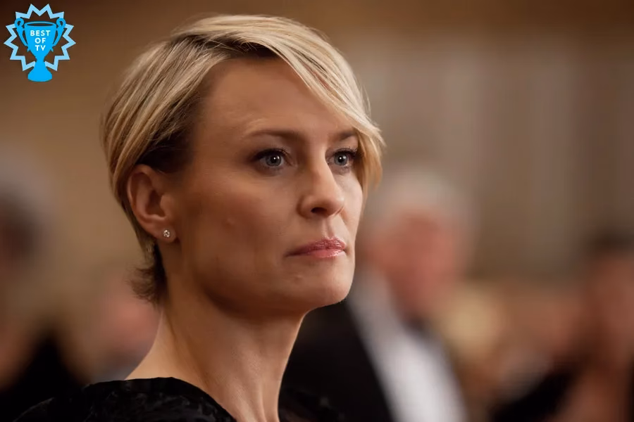 Is Robin Wright considering a new haircut?