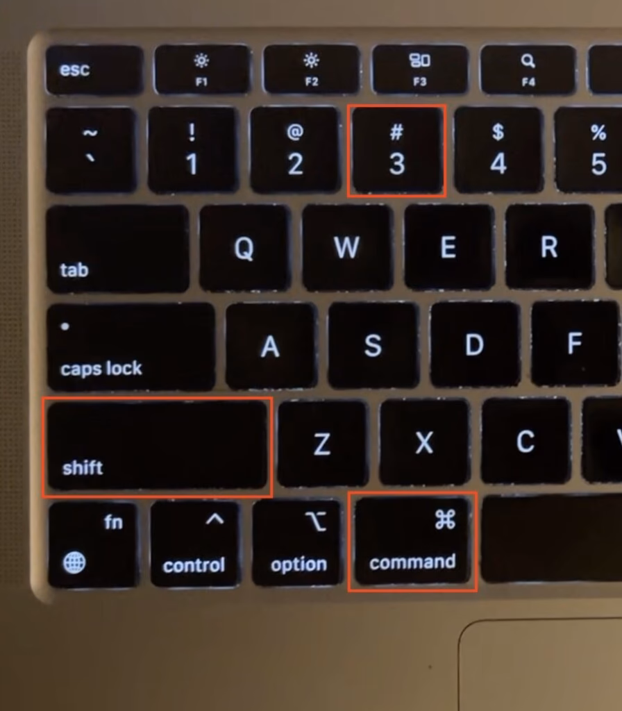 How do I take a screenshot on a Mac?