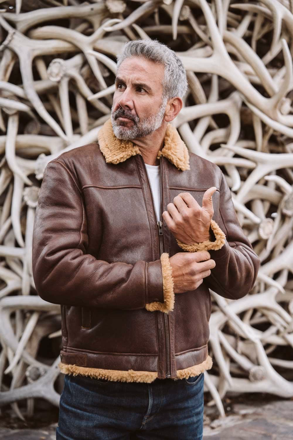 What is a shearling coat?