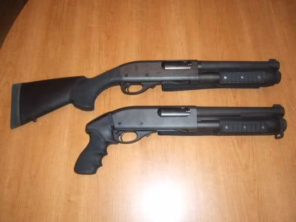 What is a short barrel shotgun?