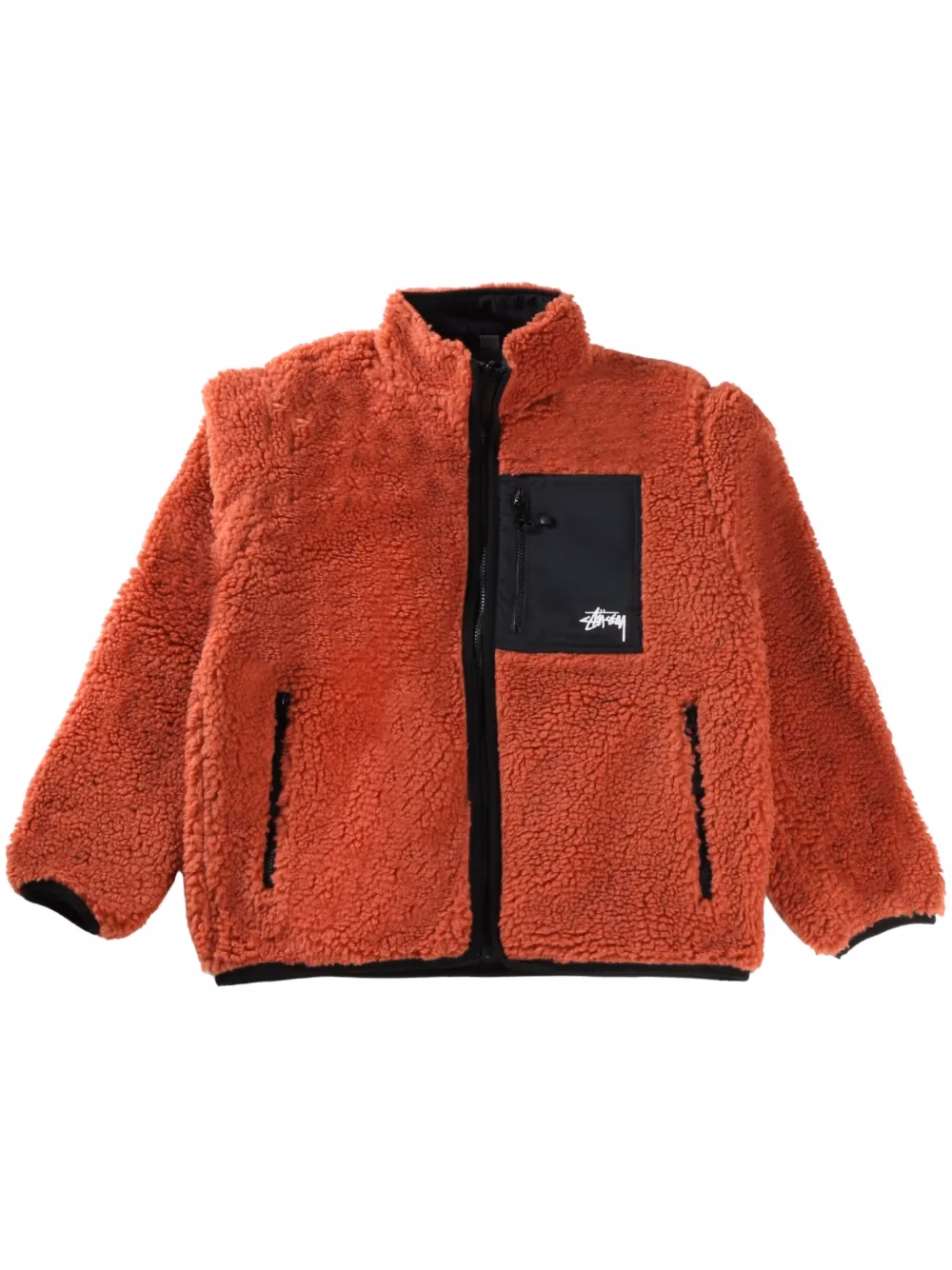 What's so cool about Stüssy's fall/winter 2022 fleece jacket?
