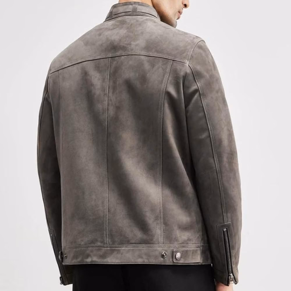 What is a grey suit jacket for men?