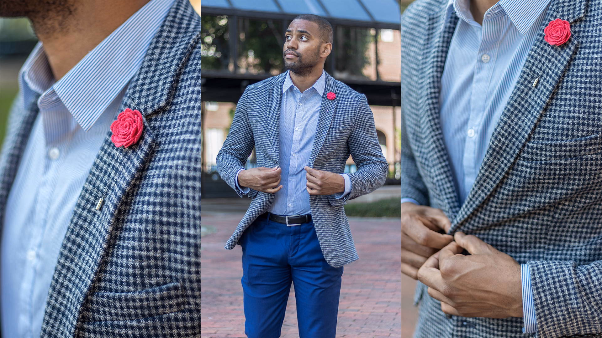 How do I attach a lapel pin to my jacket?