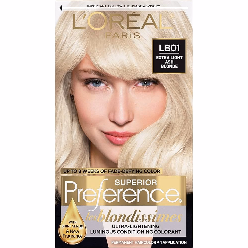 What is L'Oreal preference color & Shine?