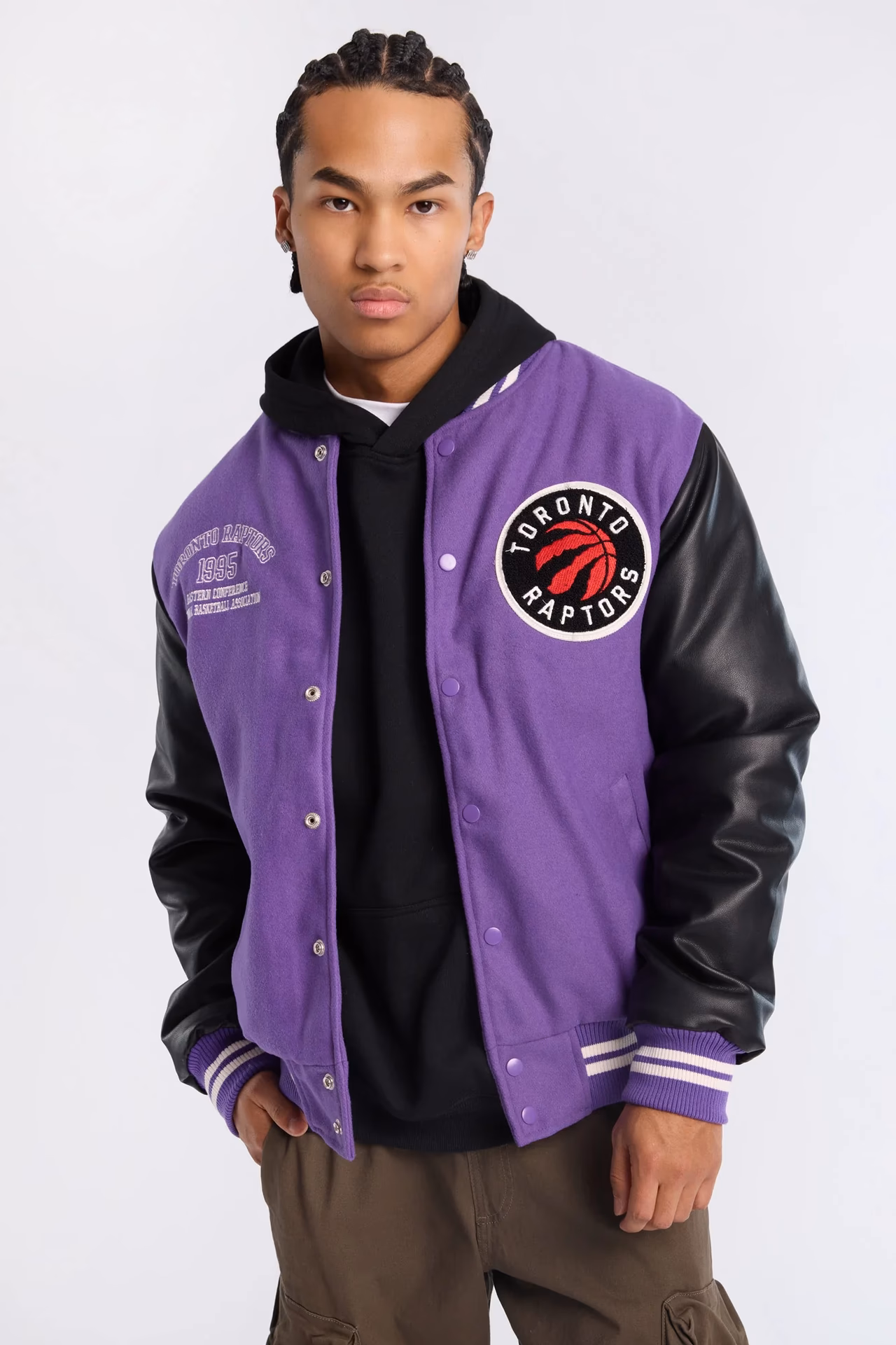 What color is Toronto Raptors jacket?