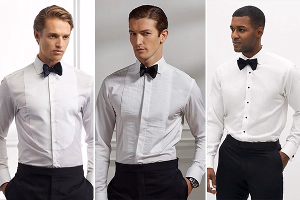Can you wear a tie with a tuxedo?