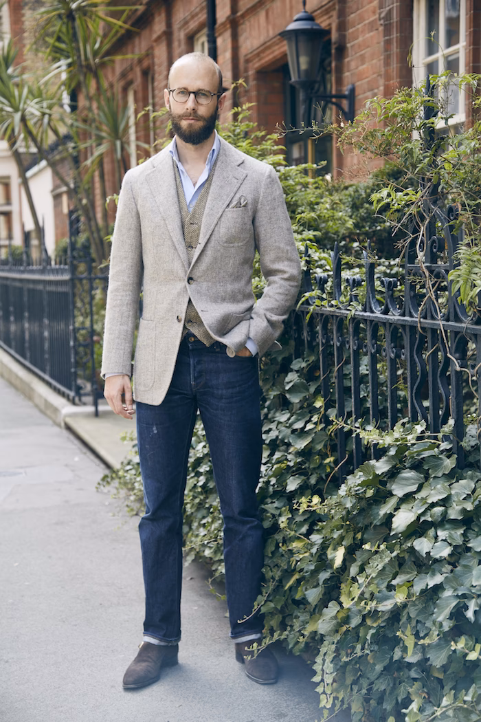 How do you style a tweed jacket?