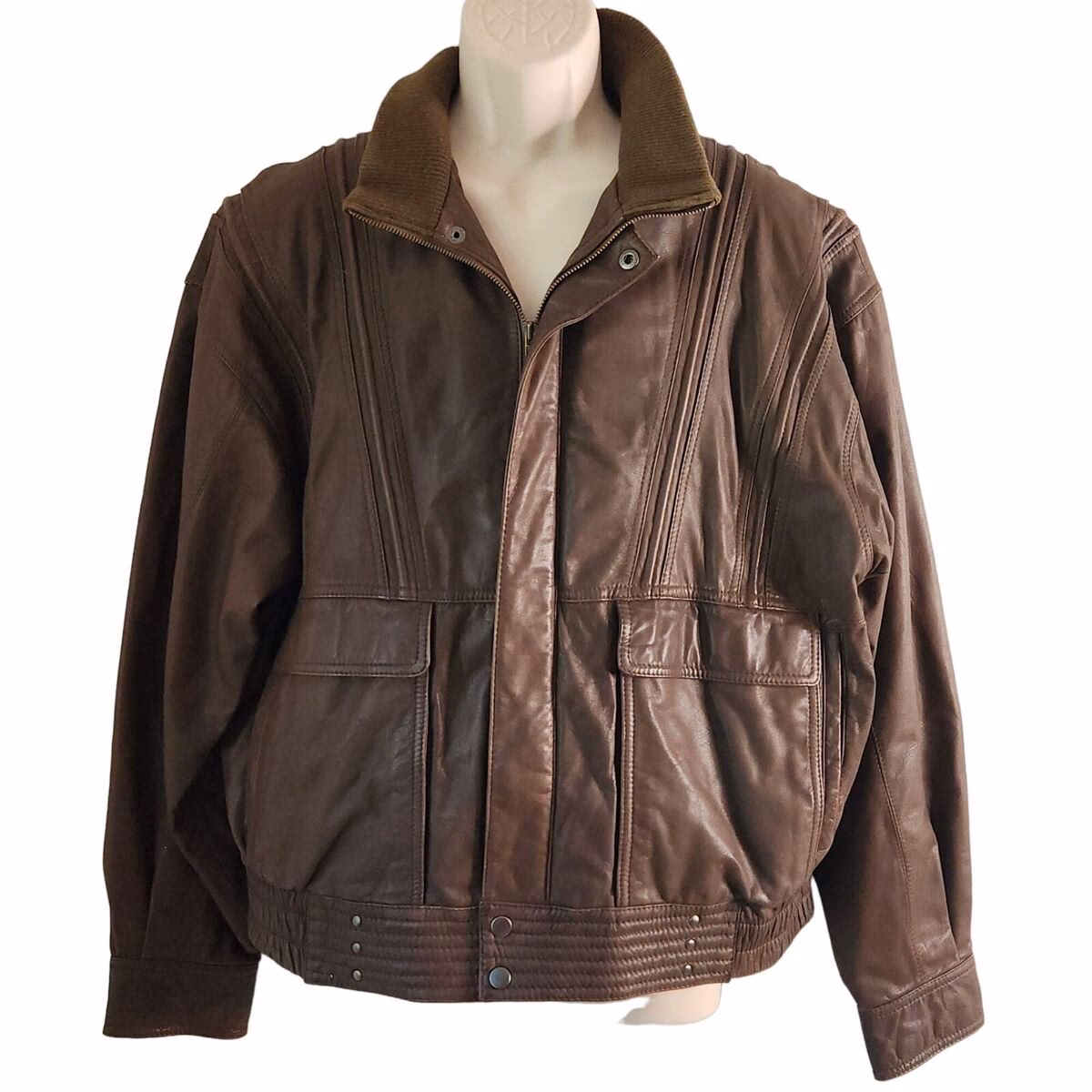 Where can I buy a vintage mens leather bomber jacket?