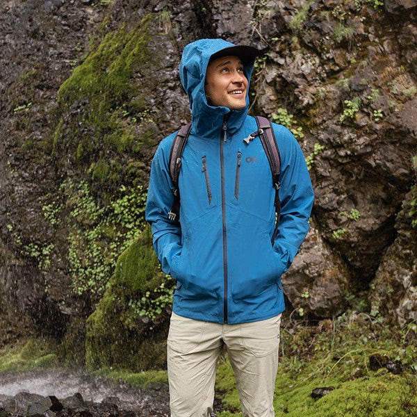 How does a jacket withstand water?