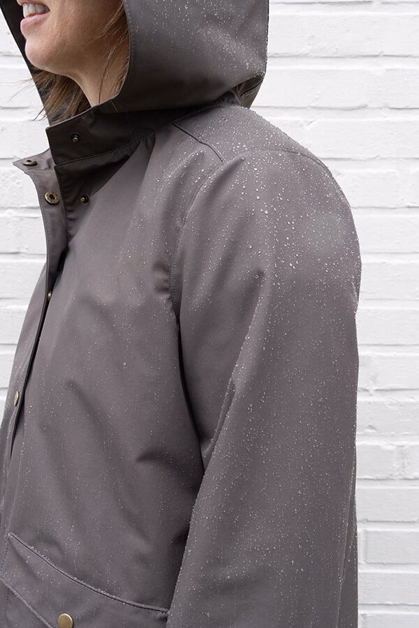 Can you make a jacket from waterproof material?