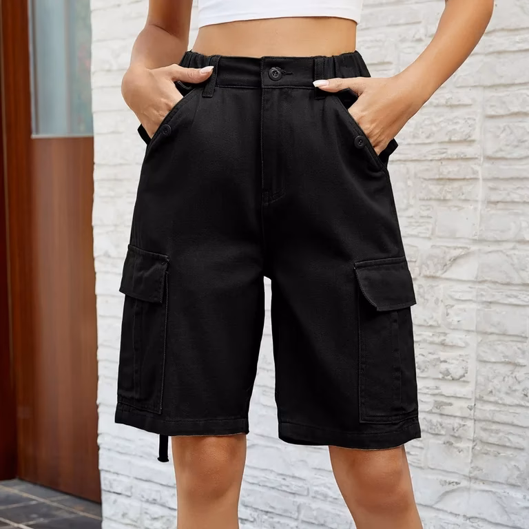 What to wear with knee length shorts?
