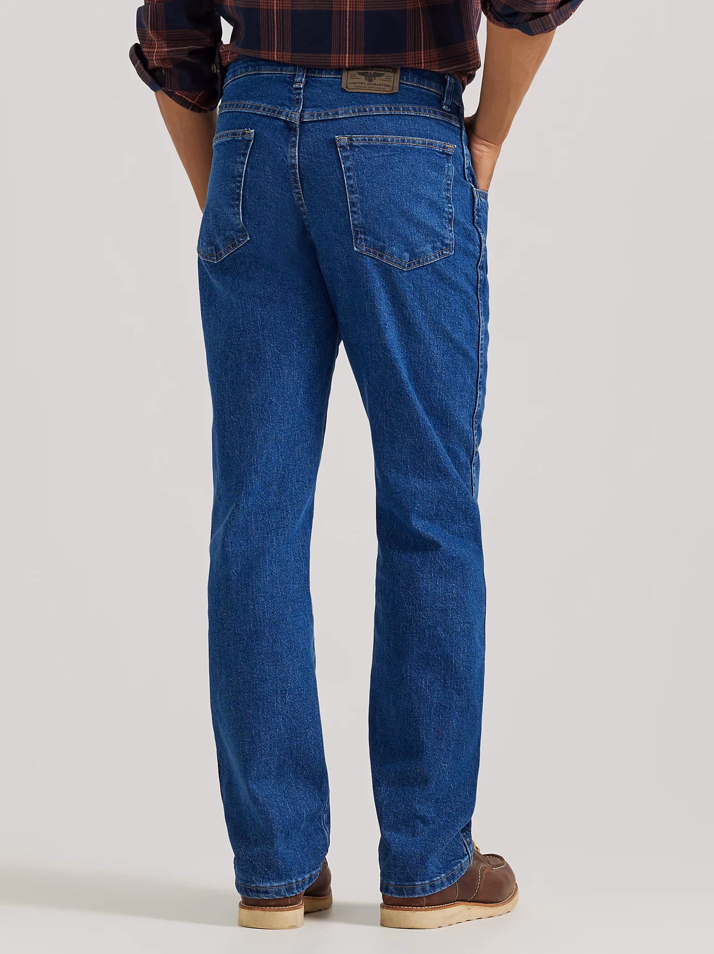 What are Wrangler Texas stretch jeans?